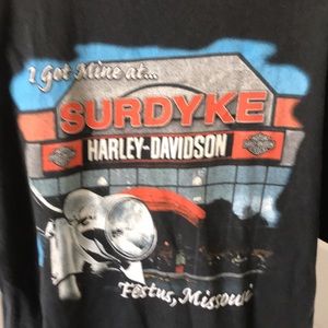 HARLEY DAVIDSON Men Surdyke Harley Davidson Festus, Missouri T-shirt | L